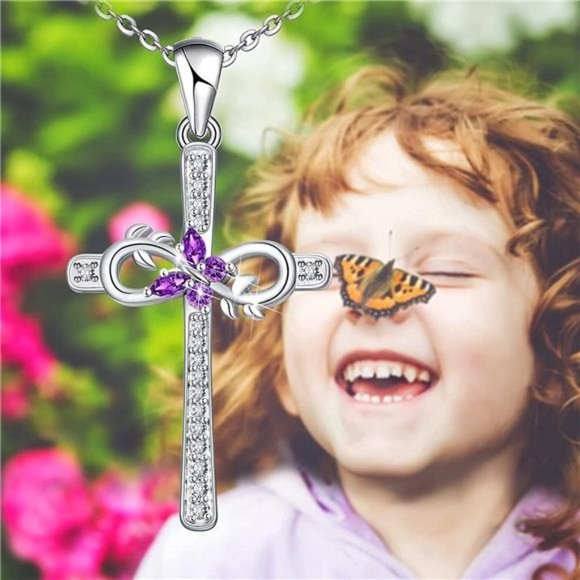 𝅺cross Necklace for Women - Picture 4 of 5